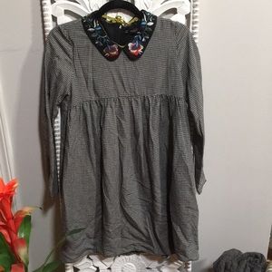 Zara new without tags embroidered dress